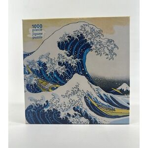 Flame Tree Hokusai The Great Wave 1000 Piece Jigsaw Puzzle Fine Art FTJP24